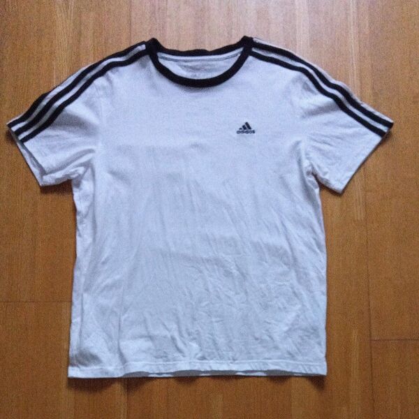 adidas Tシャツ 白 レディース L