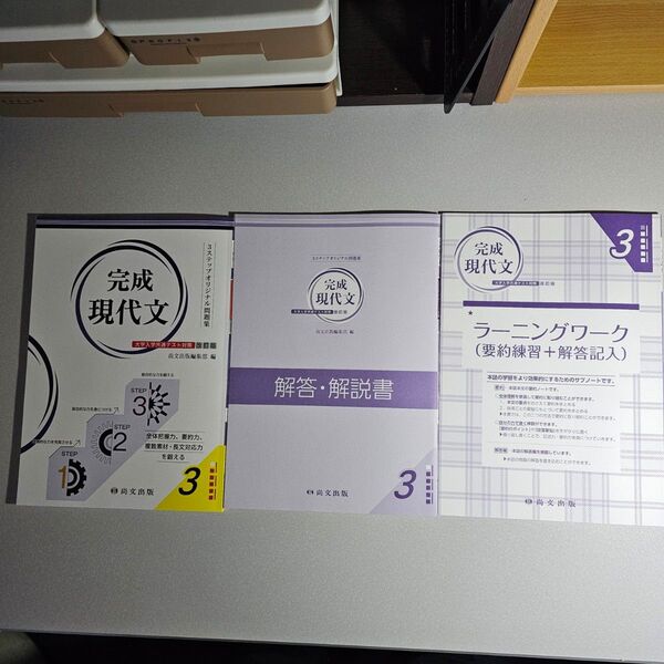 完成現代文 第3巻 解答・解説書
