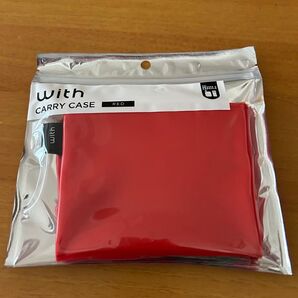 With キャリーケース レッド 新品・未開封