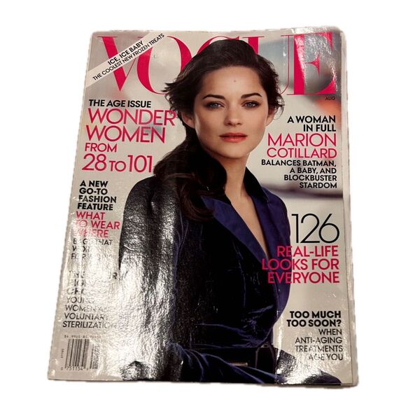 VOGUE 洋雑誌 マリオンコティヤール