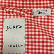 J.Crew（ジェイ.クルー） ギンガムチェック ボタンダウン シャツ (S) | Mens メンズ アメカジ アーバン カジュアル プレッピー モード 赤_画像3