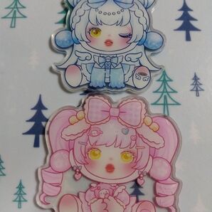SPアクリル8センチ2枚まとめ売り