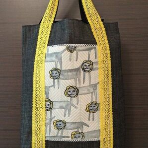 ミナペルホネン生地 大きめショルダーバック ハンドメイド SALE
