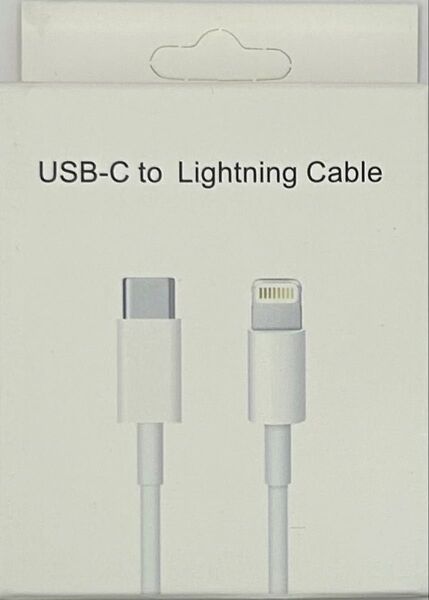 ★新品未使用★ iPhone充電ケーブル Type-C Lightning Apple lightning USB-C