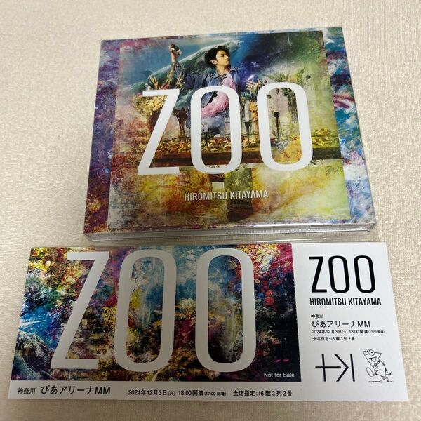 ZOO (通常盤) 北山宏光 特典:神奈川 ぴあアリーナMM