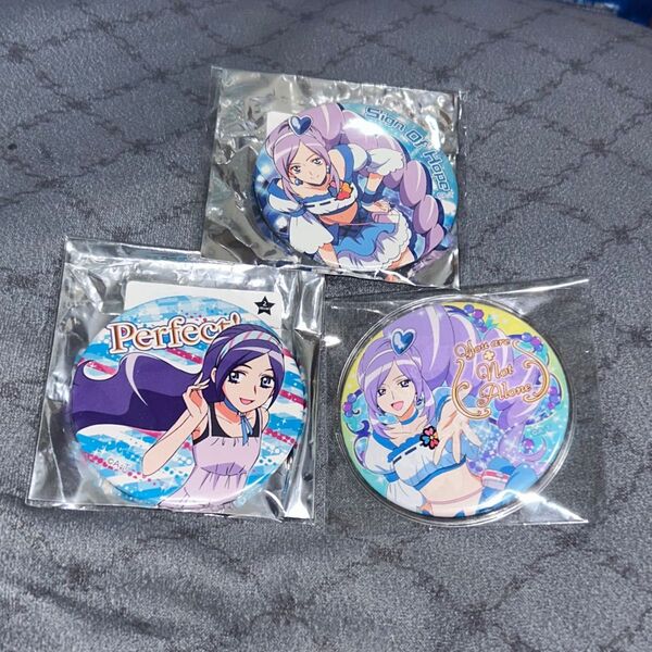 缶バッジ 3個セット プリキュア トゥインクル缶バッジ キュアベリー