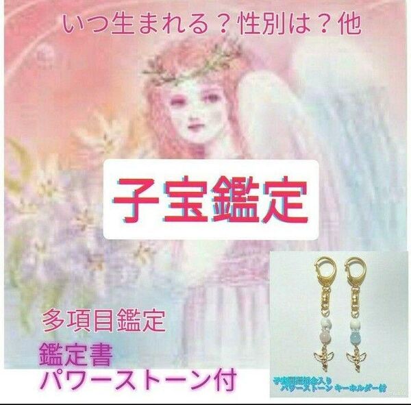 霊視子宝◇時期・人数・性別◇鑑定書・子宝開運祈念パワーストーン付