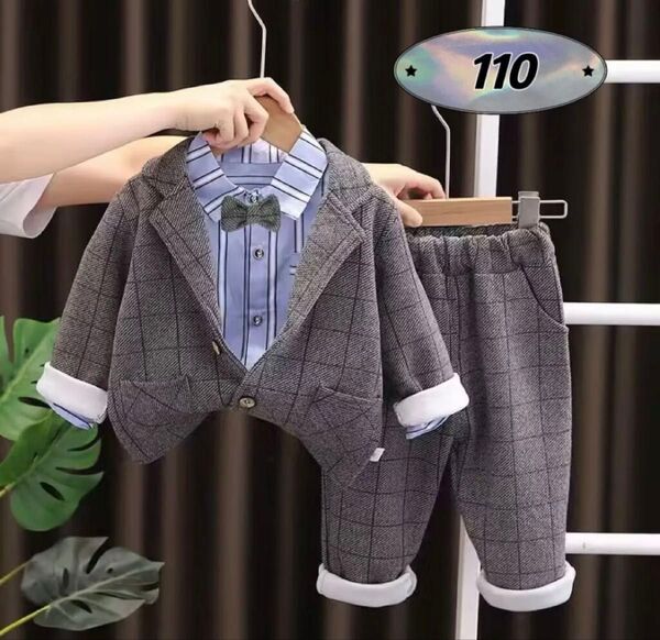 ☆新品☆フォーマル 男の子 セットアップ 入園式 結婚式 スーツ 110cm