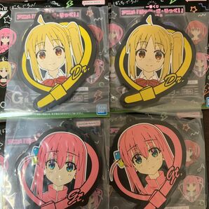 一番くじ ぼっちざろっく G賞ラバーコースター4個セット