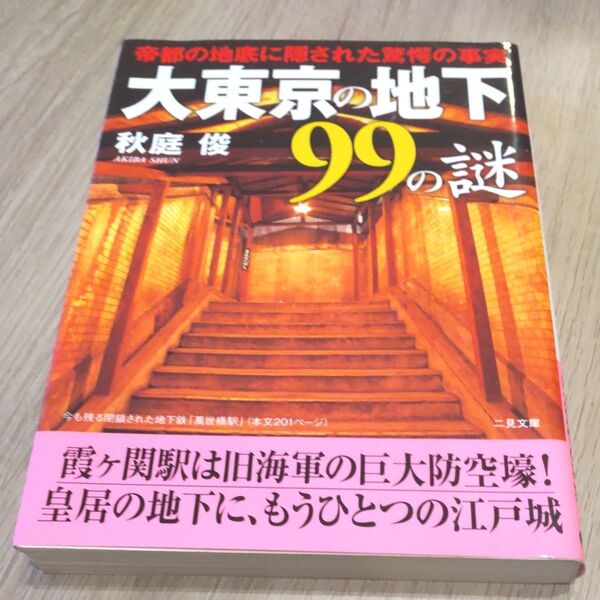 大東京の地下99の謎 帝都の地底に隠された驚愕の事実 (二見文庫) 秋庭俊/著