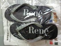 Rene ビーチサンダル ネイビー ルネ_画像1