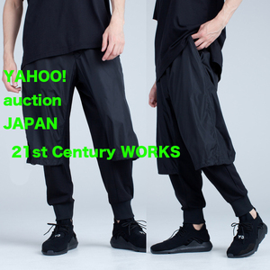 Y-3 18-19AW レイヤード トラックパンツ S/XS