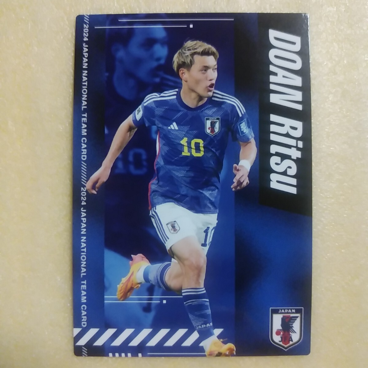 堂安律 金箔サインカード レアカード 1-48 R サッカー日本代表