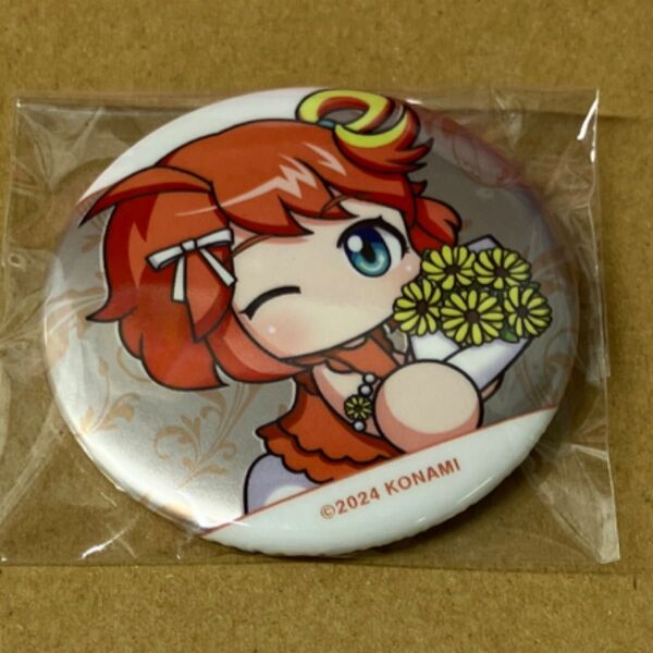 KONAMI パワプロ 野球 缶バッジ 実況パワフルプロ野球 パーちゃん