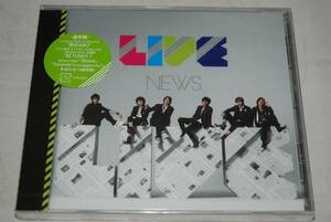 【新品】NEWS CD「LIVE」 通常盤 検索：ジャニーズ 増田貴久 手越祐也 小山慶一郎 加藤シゲアキ 錦戸亮 山下智久