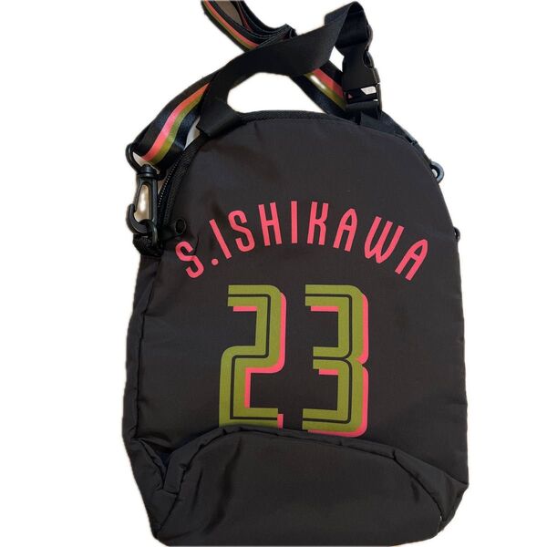 限定 #23石川慎吾 BSW保冷バック 千葉ロッテマリーンズ BLACK ポーチ