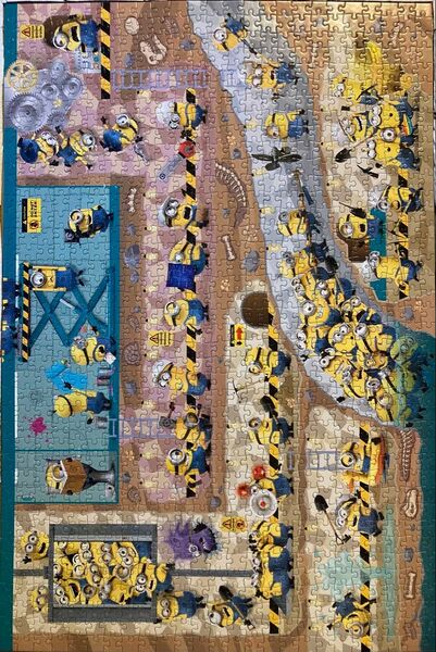 ミニオン ジグソーパズル地下のシークレットベース 1000ピース