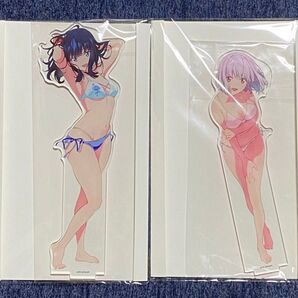 グリッドマンユニバース 宝多六花 新条アカネ 特大アクスタ カーテン魂 c104