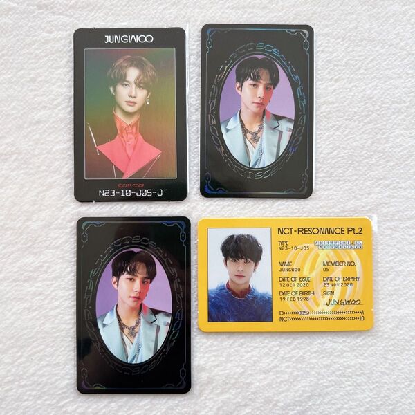 NCT2020 RESONANCE NCT127 イヤーブック アクセスカード ID ジョンウ JUNGWOO セット