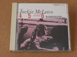 ＊Jackie McLean／4, 5 And 6 （VICJ23514）（日本盤）