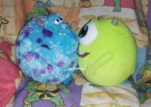 ☆Ty Beanie Ballz Monsters inc☆BEANIE BABY☆Mike☆Sulley☆Disney☆モンスターズインク☆マイク☆サリー☆ぬいぐるみ☆ディズニー_画像3