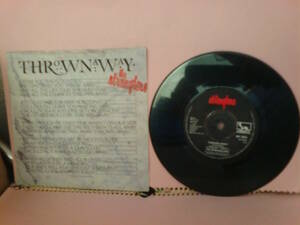  Stranglers : Thrwon Away / Top Secret ; UK Liberty 7 inch 45 with Picture Sleeve // BP 383