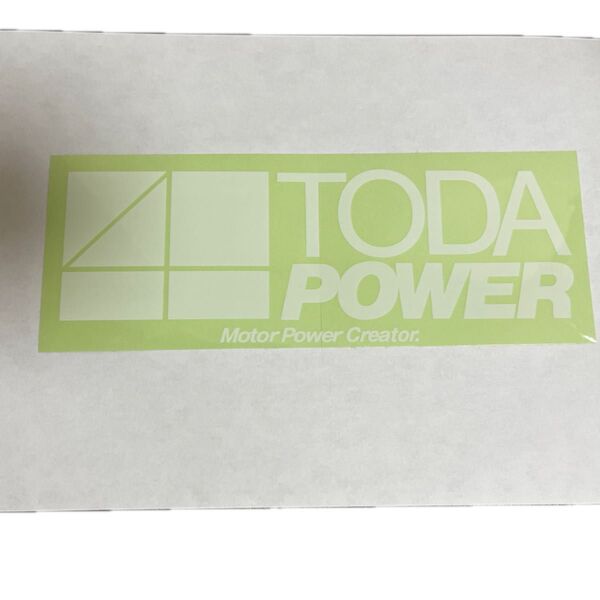 値下げ!TODA POWERステッカー 当時物 戸田レーシング 切り抜き版