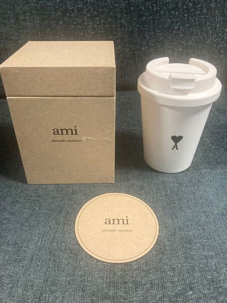 AMI PARIS POP UP cafe 限定 タンブラー未使用品