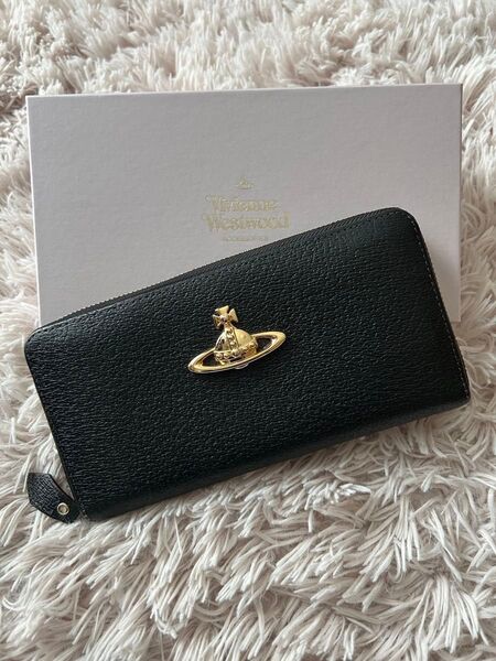 ヴィヴィアン ウエストウッド VIVIENNE WESTWOOD 長財布 ラウンドファスナー メンズ