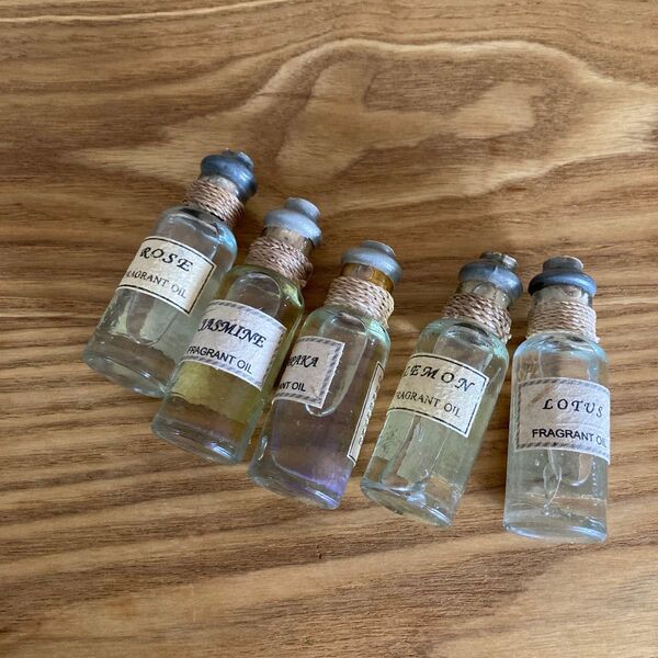 ヴィンテージ フレグランスオイル 香水 未使用 セット 5種 バラ売り一本 1000円