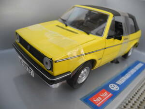 1100* waste number *1/18* Volkswagen convertible * canopy .: yellow * new goods : Sunstar made * new goods *