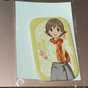 アイドルマスター 本田未央 スクエア缶バッジ