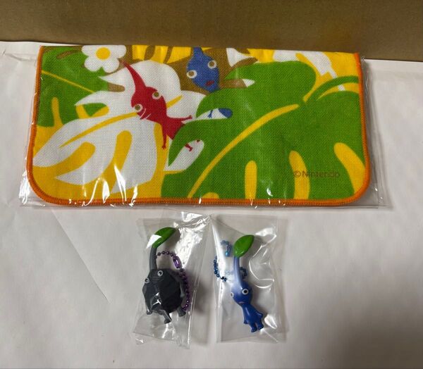 ピクミン マスコット&フルーツグミ2 岩ピクミン 青ピクミン ミニタオル付き