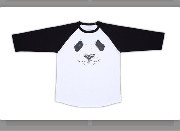 呪術廻戦 芥見下々先生描き下ろし パンダのラグランTシャツ Mサイズ