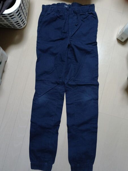 ボーイズ160□ギャップGAP□パンツ□ブルー系ウエストゴム