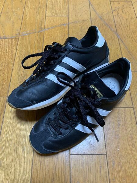 ADIDAS アディダス COUNTRY OG カントリー オリジナル ブラック/ホワイト FV1224