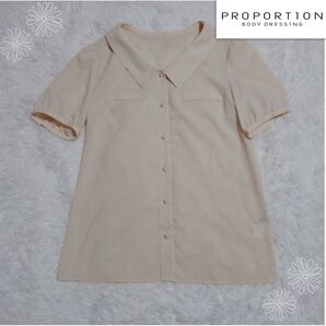 PROPORTION BODY DRESSING プロポーション半袖 ブラウス L 半袖シャツ トップス