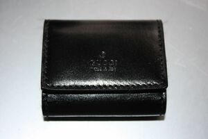 【GUCCI】　グッチ　ポストイットケース＆スペアポストイット　黒色　新品