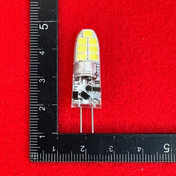 ハロゲン電球20W相当 G4 12V LED電球 2W 昼白色 キッチン照明など