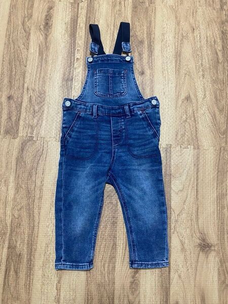 H&M デニム オーバーオール サロペット デニムオーバーオール 80 85 86