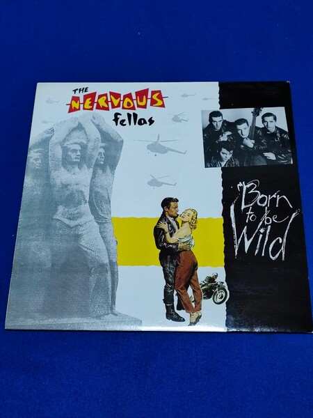 UK盤 THE NERVOUS FELLAS◆BORN TO BE WILD◆ナーバスフェローズ LPレコード ロカビリー ネオロカ 80〜90年代 カナダ イギリス 洋楽