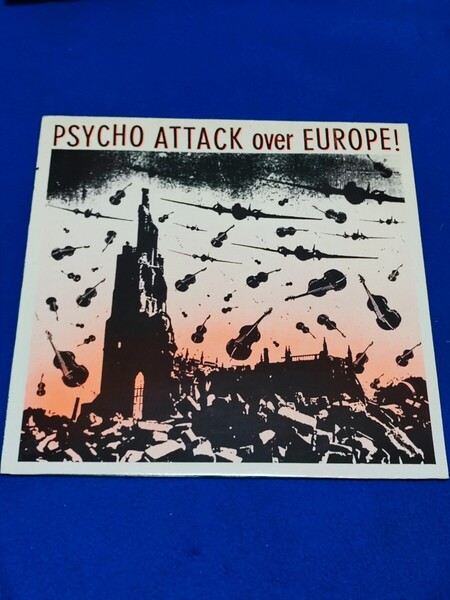 廃盤レア オランダ盤◆PSYCHO ATTACK OVER EUROPE◆サイコビリー ネオロカ 80〜90年代 希少品 洋楽