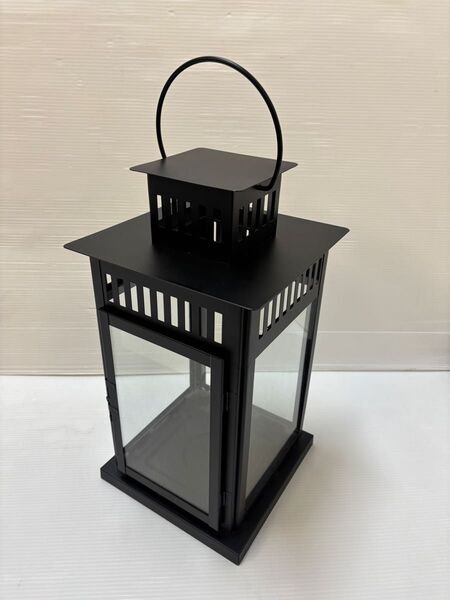 イケア IKEA BORRBY ボッルビー ブロックキャンドル用ランタン