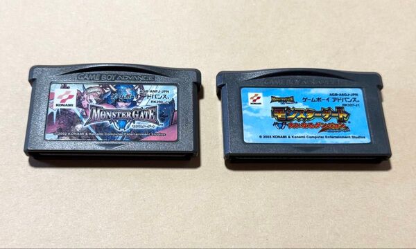 GBA モンスターゲート 色褪せあり / モンスターゲート 大いなるダンジョン セット 動作確認済み ゲームボーイアドバンス