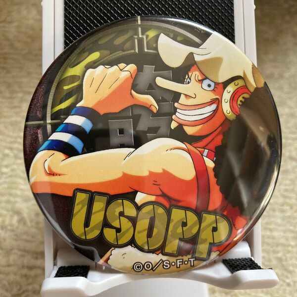 ONE PIECE 輩缶バッジ ウソップ