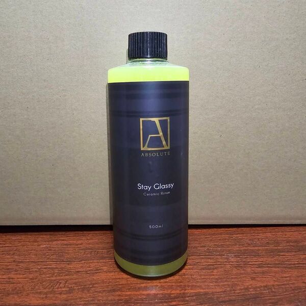 【未開封】Stay Glassy Ceramic Rinse //ABSOLUTE アブソルート500ml