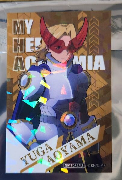 僕のヒーローアカデミア 青山優雅 ホログラムステッカー ジャンプフェスタ2025 ヒロアカ タカラトミー