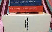 未開封 水樹奈々 NANA MIZUKI LIVE GAMES×ACADEMY RED&BLUE DVD版 5枚組X2 初回特典 SPECIAL BOX＆デジパック仕様 ゲーマーズ非売品BOX付_画像4