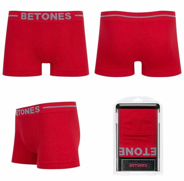 BETONES SKID-RED(Men) スキッドレッド ビトーンズ ボクサーパンツ 男性 下着 アンダーウェア