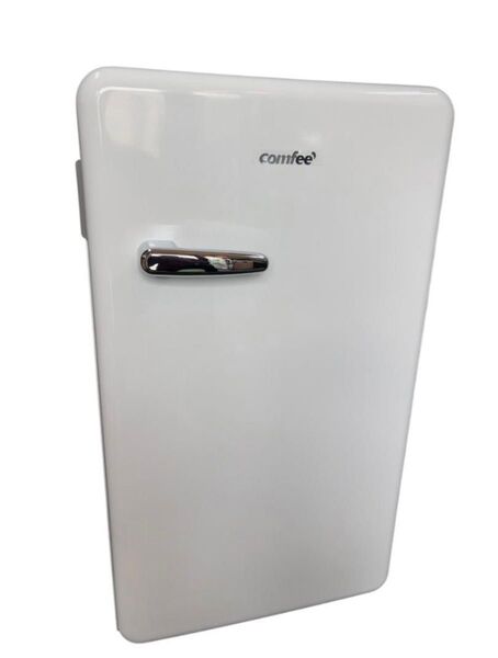 未使用品 COMFEE' 冷蔵庫 93L 1ドア 右開き RCD93WHS(E) レトロデザイン